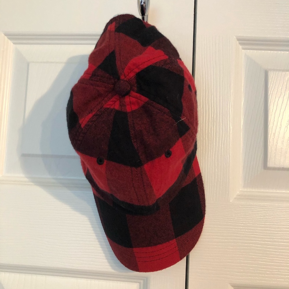 J. Crew Buffalo Plaid Baseball Cap